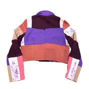 Purple Patchwork Jacket