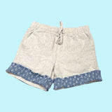 Denim Trim Shorts