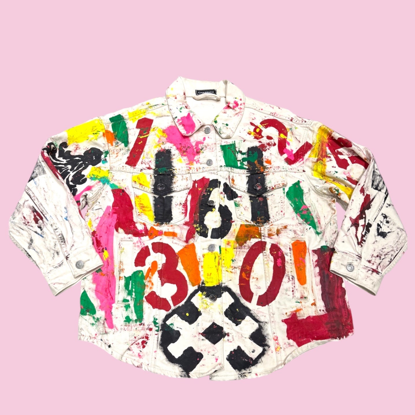 Painted Denim Jacket