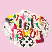 Painted Denim Jacket