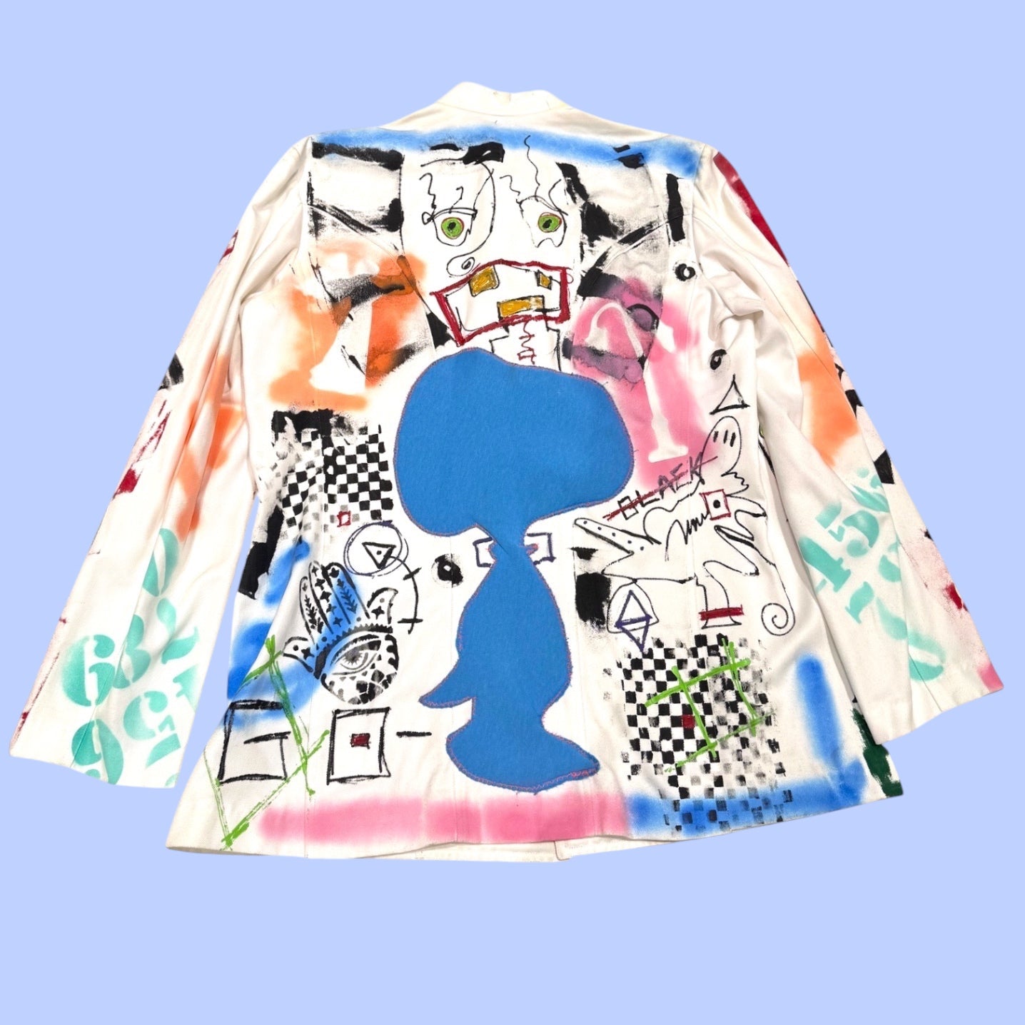 White Painted Jacket