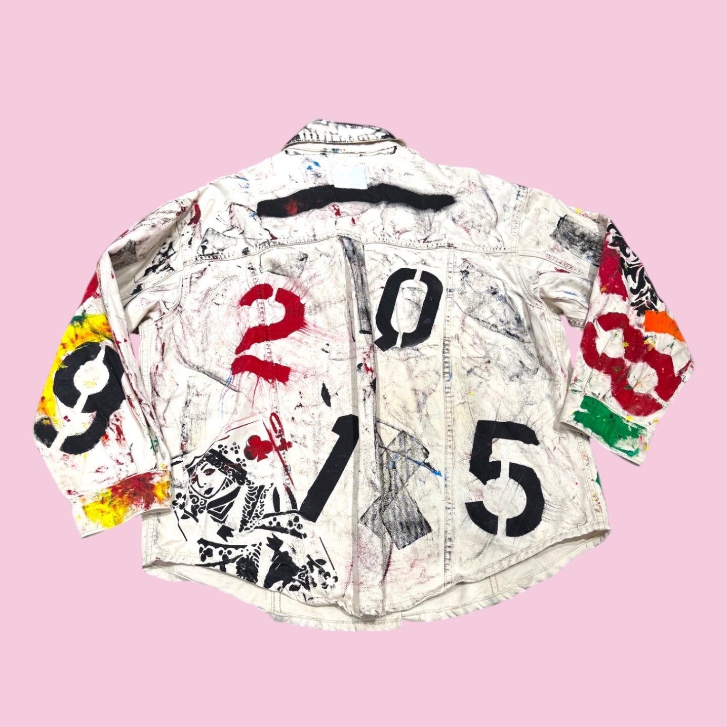 Painted Denim Jacket