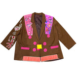 Restructured Applique Jacket