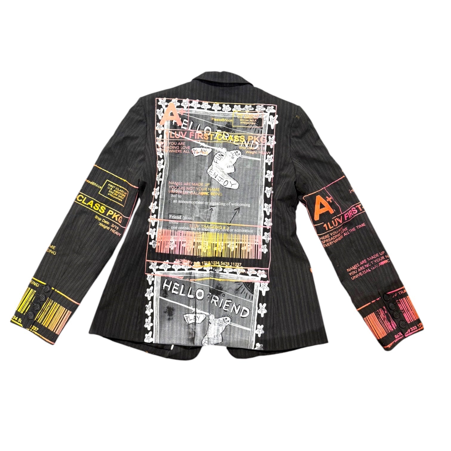 Snow Milk Postage Blazer