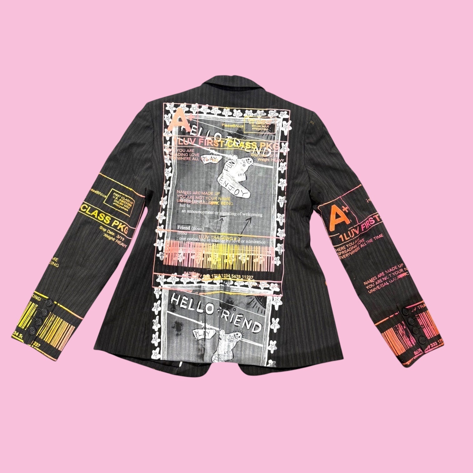 Snow Milk Postage Blazer
