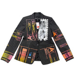 Snow Milk Postage Blazer