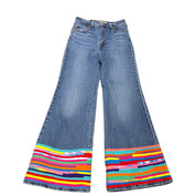 Levi's Ribcage with T-shirt Strips