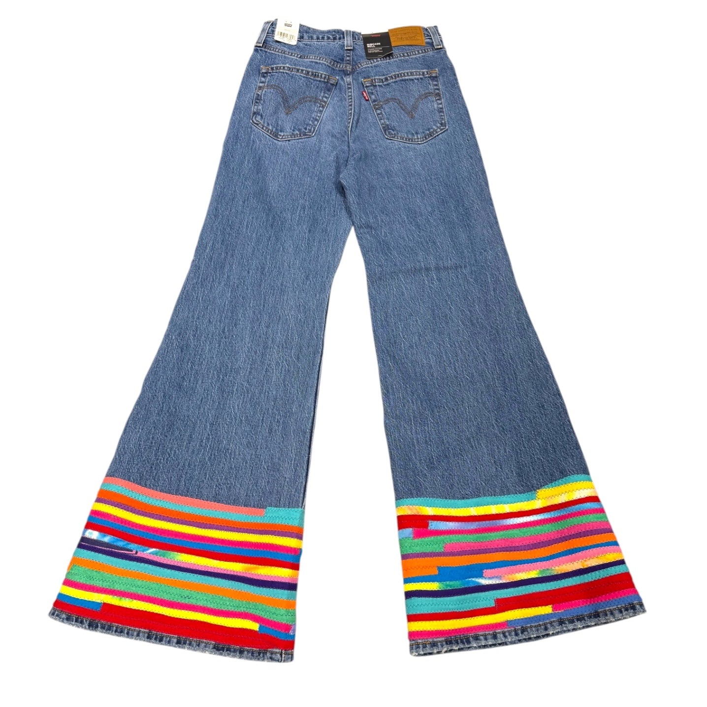 Levi's Ribcage with T-shirt Strips