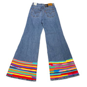 Levi's Ribcage with T-shirt Strips