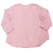 Big Circles Linen Top