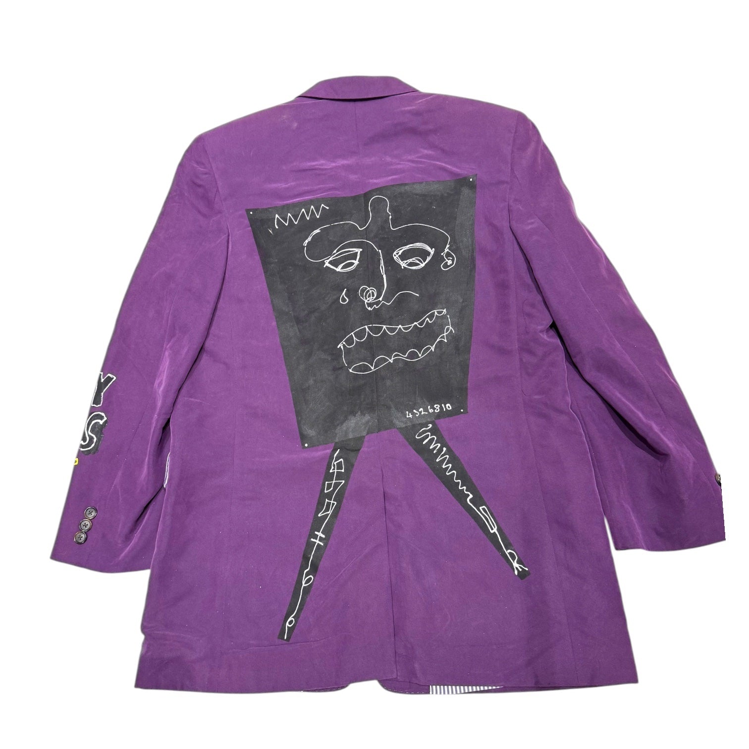Blazer Painted Purple