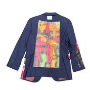 Painted Canvas Blazer