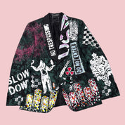 Radioactive Painted Blazer