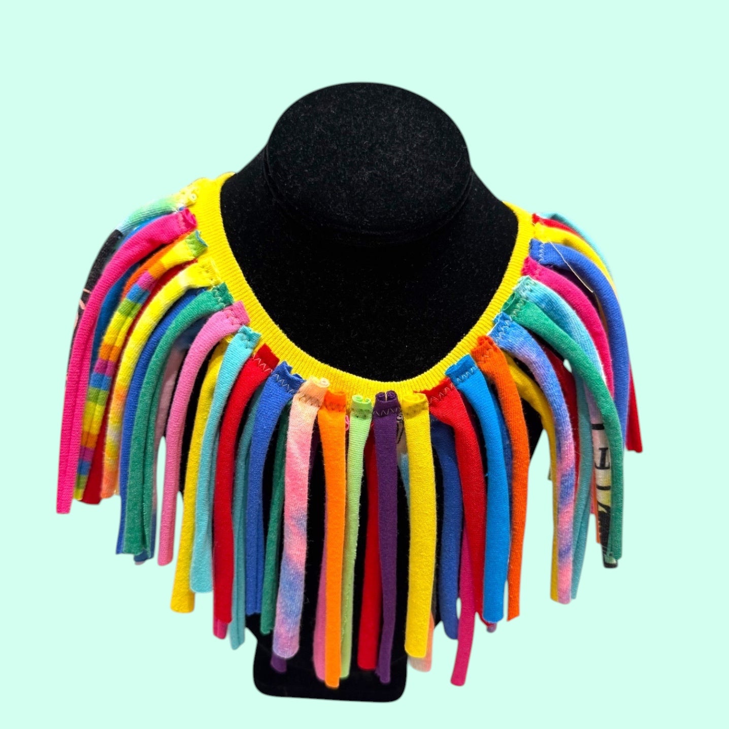 T-shirt Strip Collar
