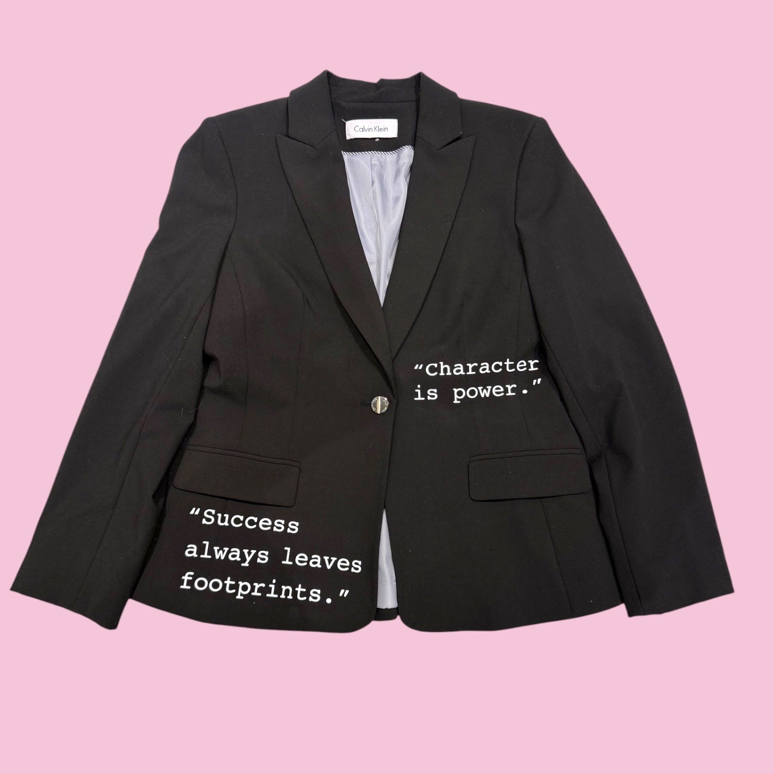 Booker T Washington Quote Blazer