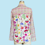 Lizzy Gee Bloom In Spite Mosaic Shirt