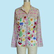 Lizzy Gee Bloom In Spite Mosaic Shirt