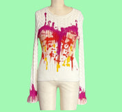 Lizzy Gee Sweetheart Sunset Sweater