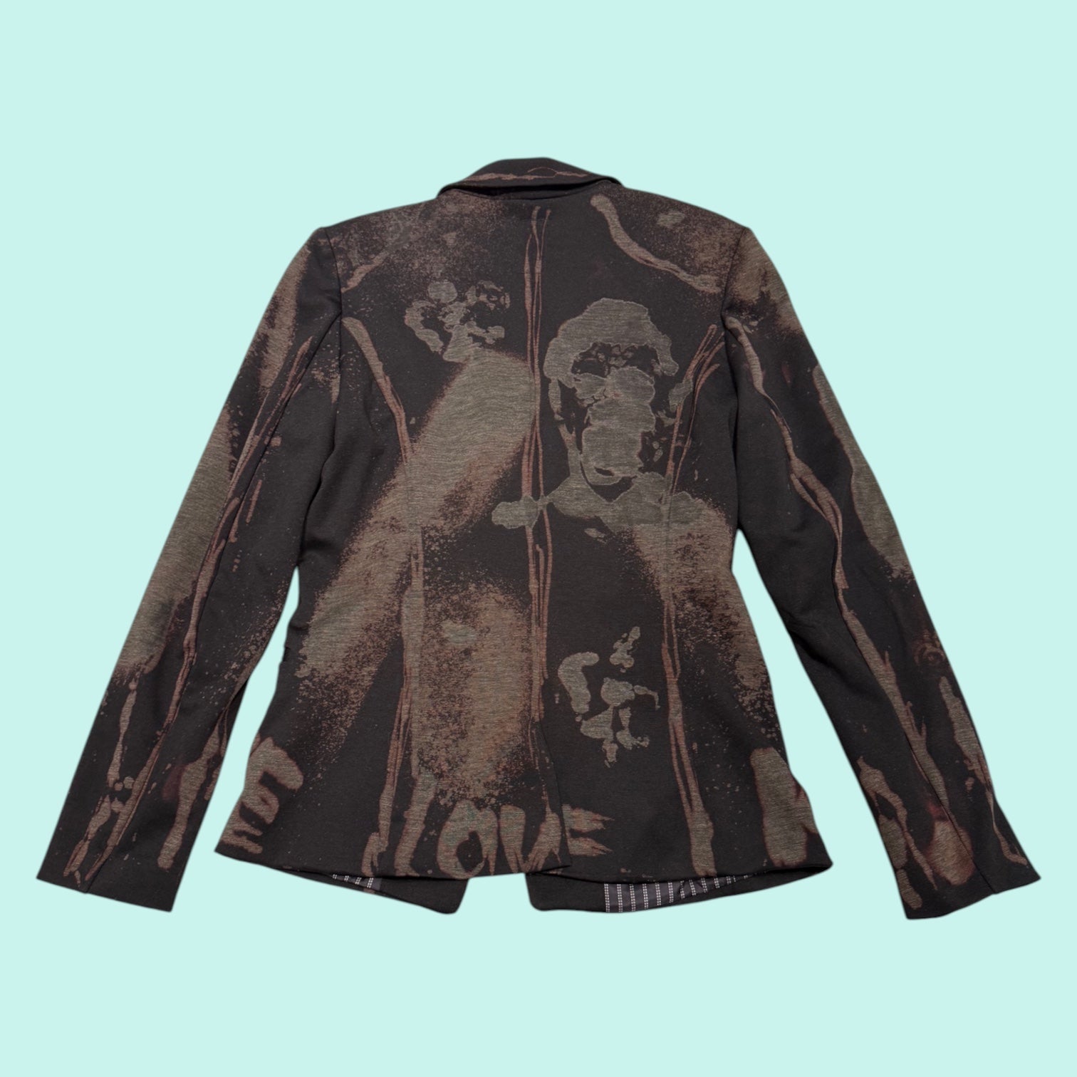 Bleached Knit Jacket