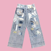 Patchwork Jeans