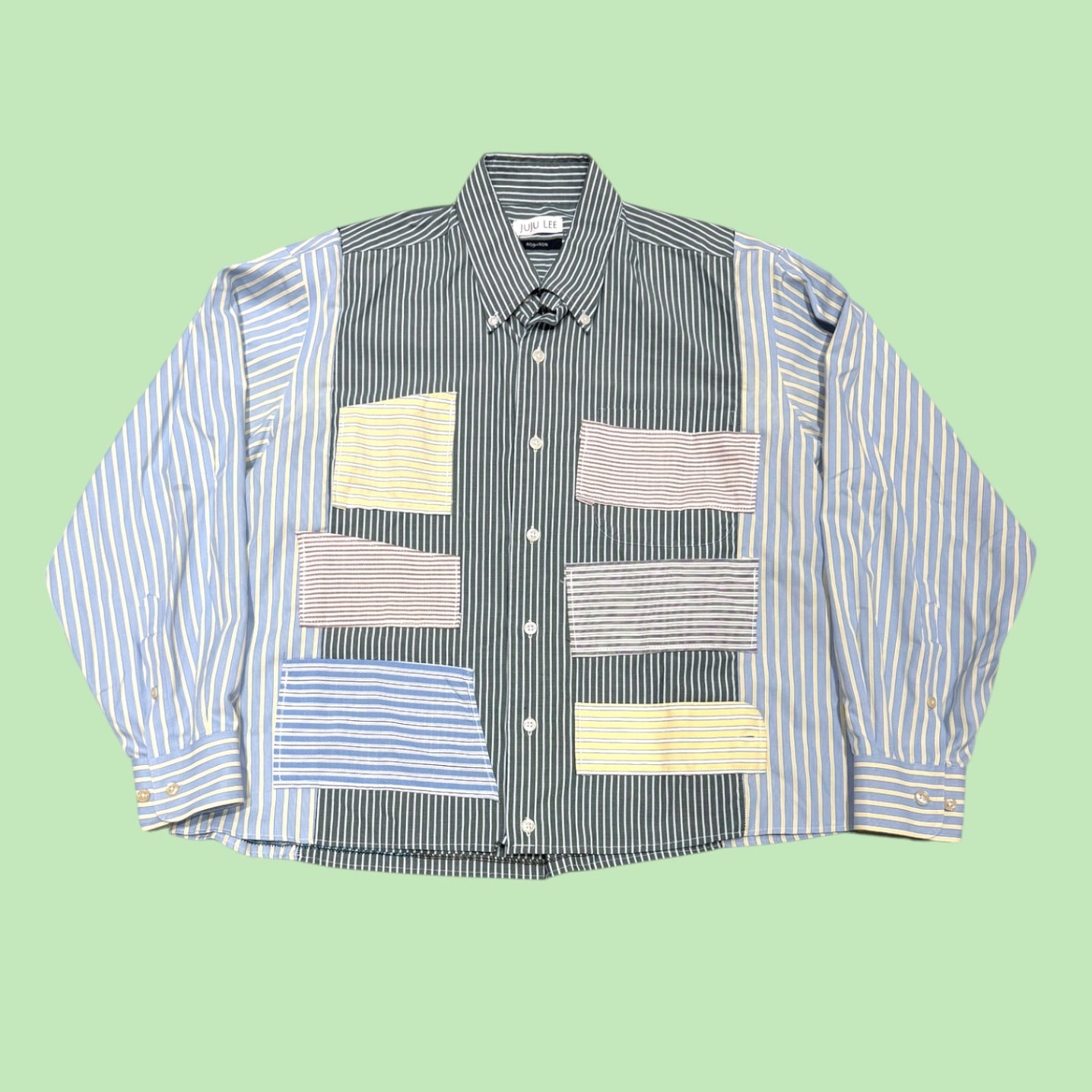 Multi-pocket button-up #3