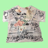 Floral Applique Top