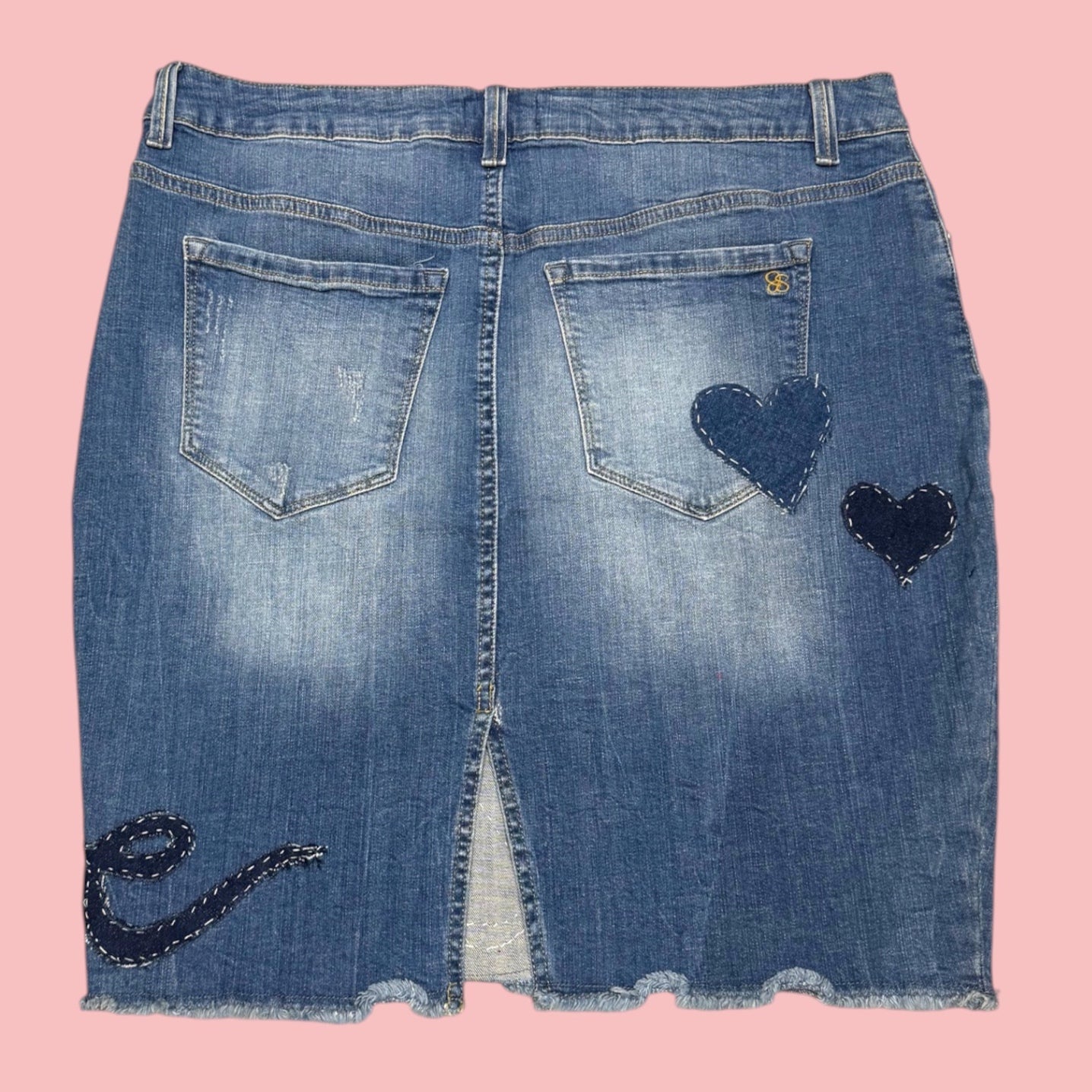 Love Denim Skirt 