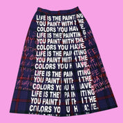 Snow Milk Purple Skirt