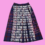 Snow Milk Purple Skirt
