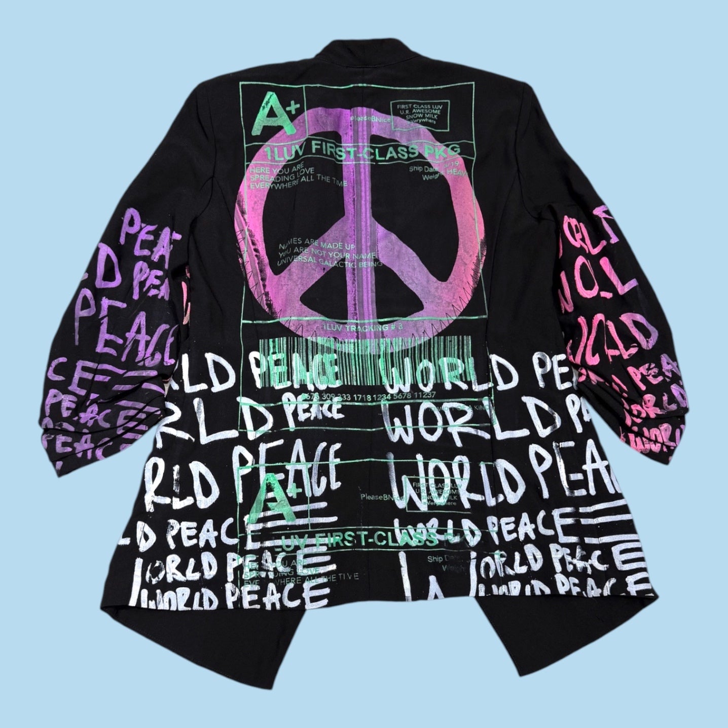 Snow Milk World Peace Blazer