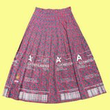 Snow Milk Floral Postage Skirt