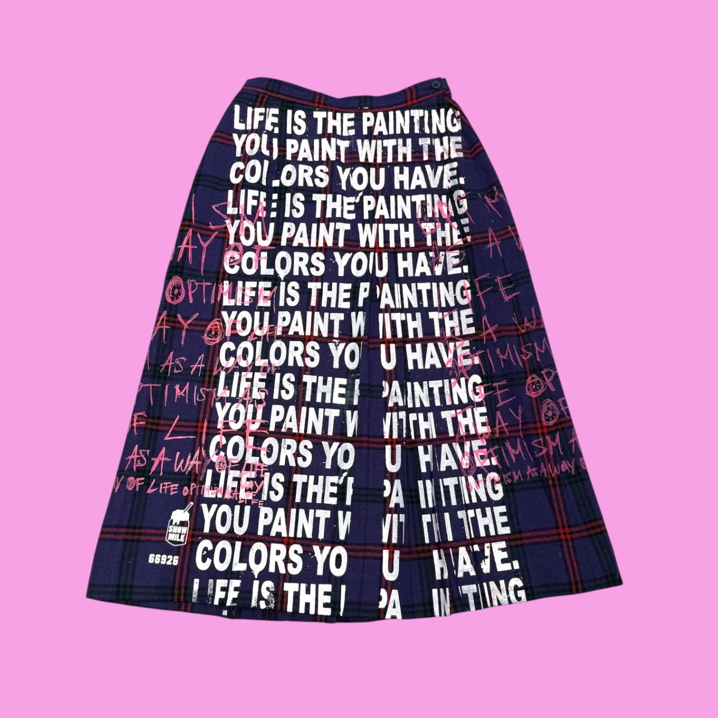 Snow Milk Purple Skirt
