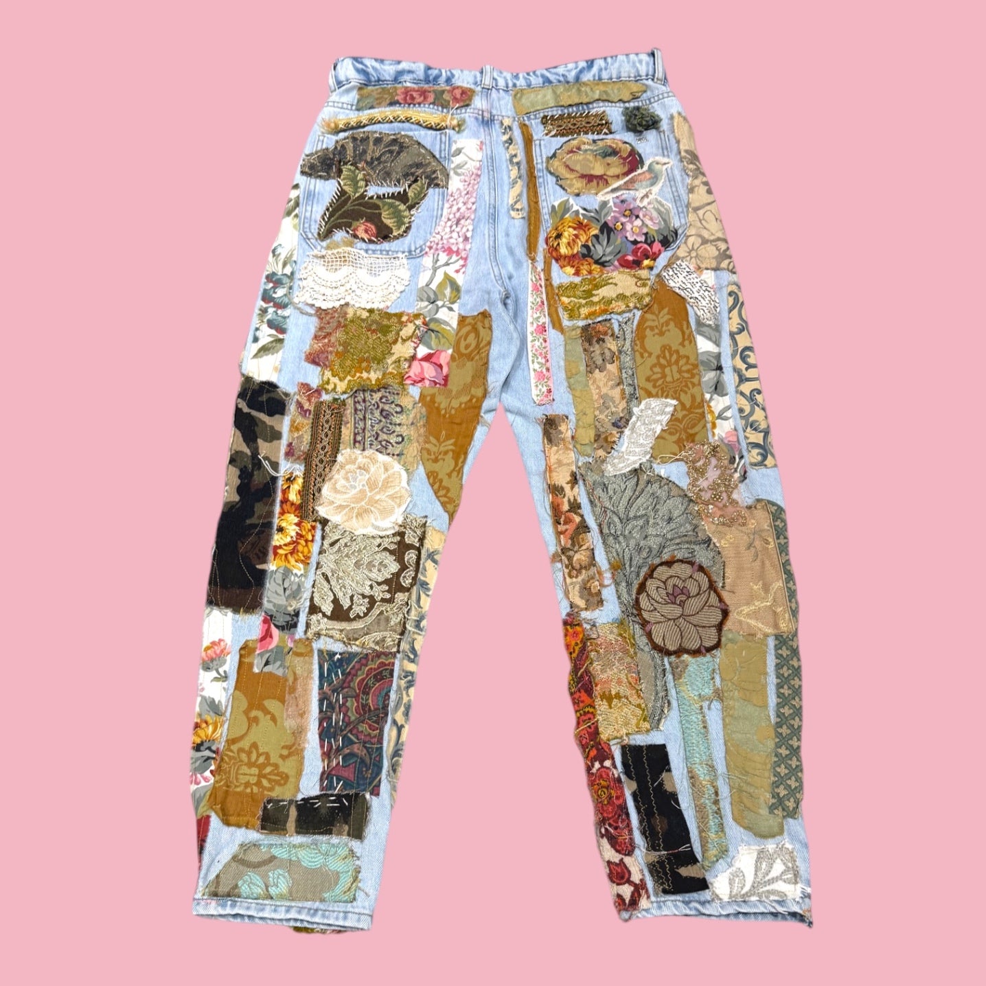 SCREAM NY Patchworked Jeans