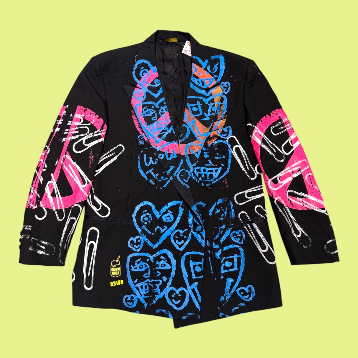 Snow Milk Peace Blazer