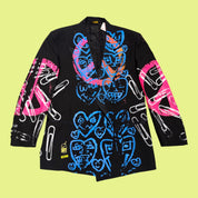 Snow Milk Peace Blazer