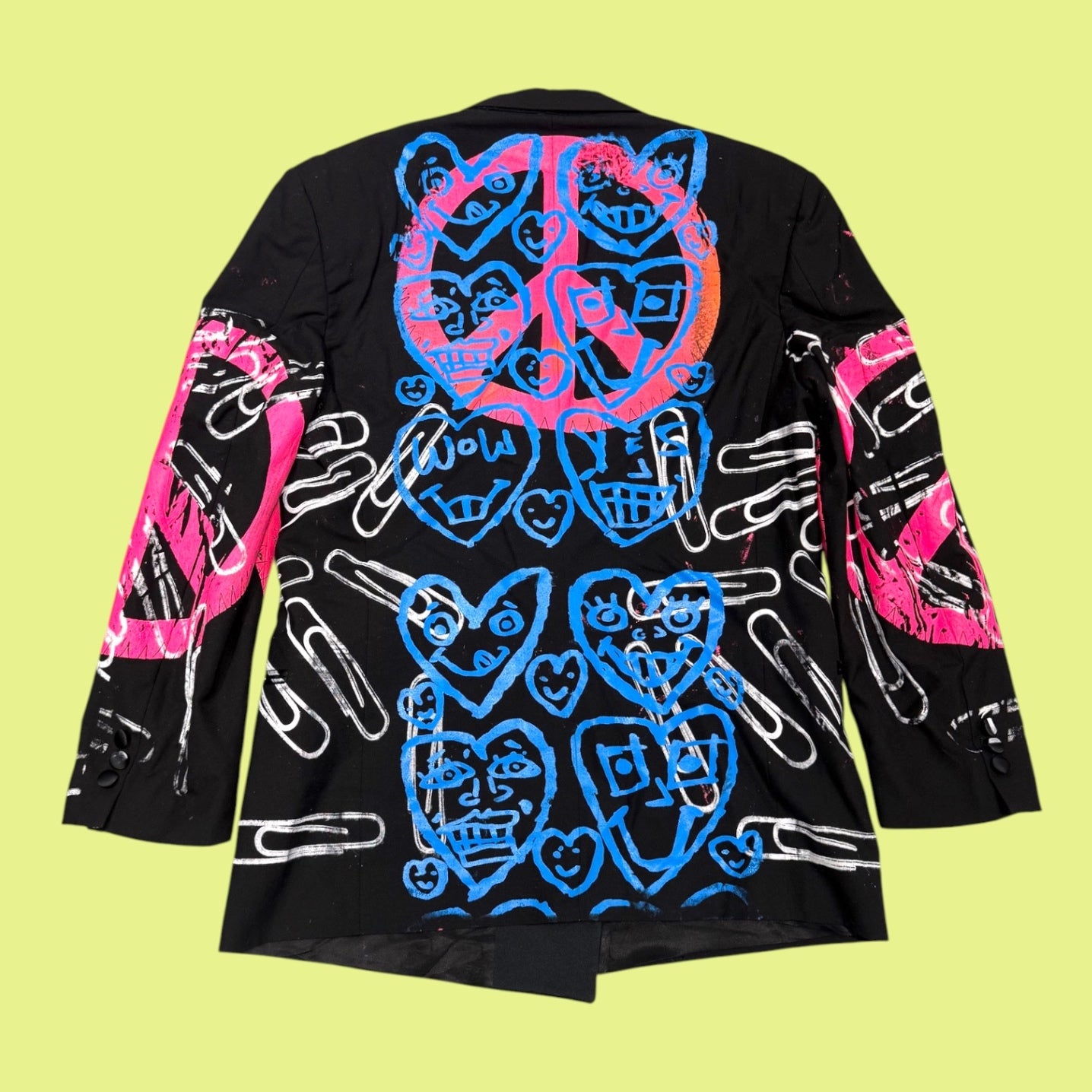 Snow Milk Peace Blazer