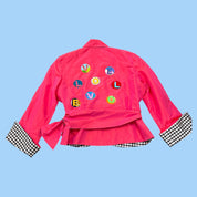 Love All Around Wrap Silk Blouse