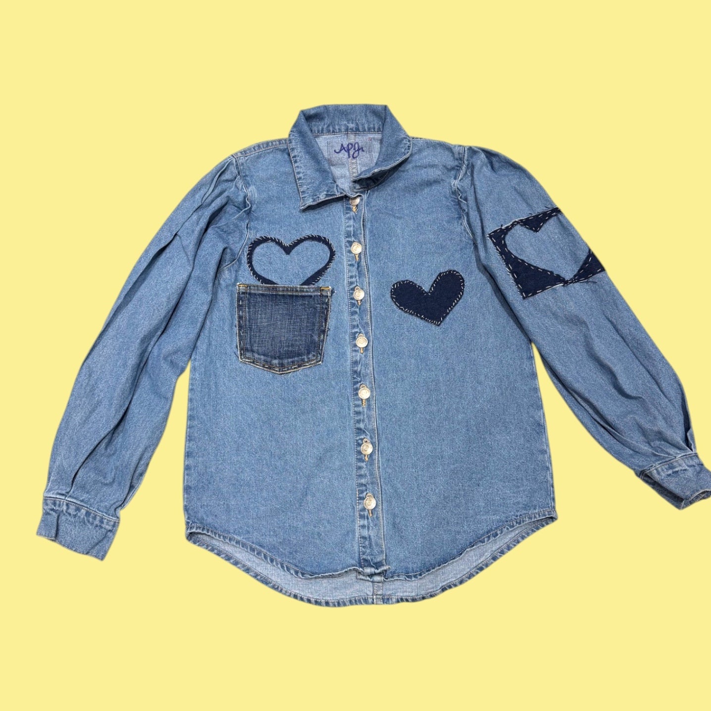 Denim Love Top
