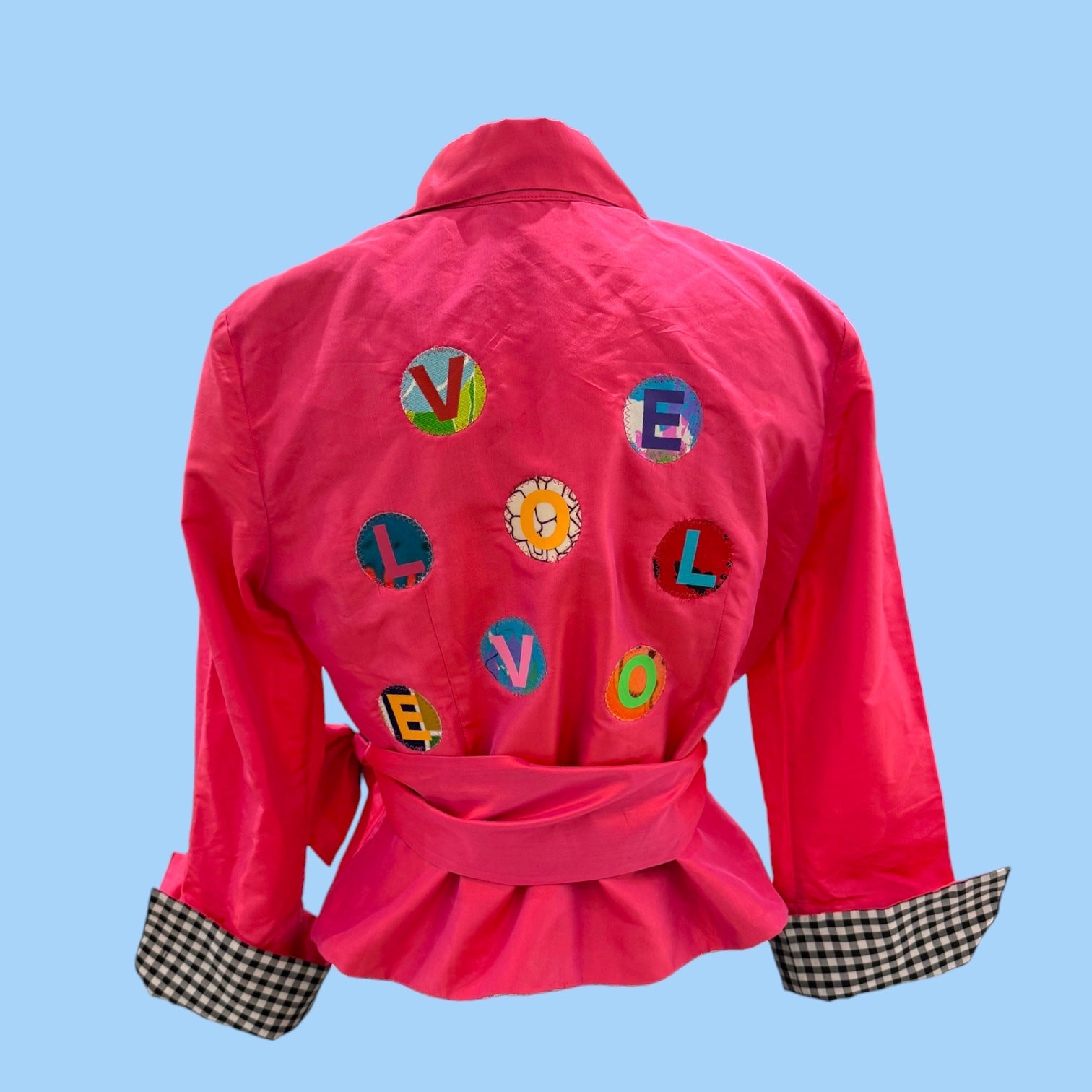 Love All Around Wrap Silk Blouse