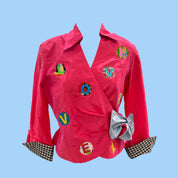Love All Around Wrap Silk Blouse