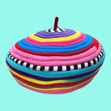 T-Shirt Strip Beret