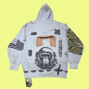 Painted Applique Hoodie