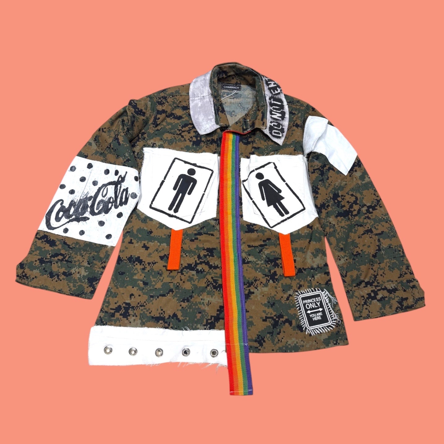 Rainbow Camo Jacket