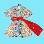SCREAM NY Kimono L Multicolor