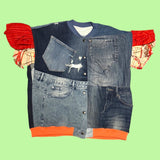 Denim Puff Sleeve Jacket