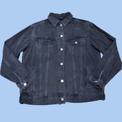 Spanish Lady Needlepoint Denim Jacket