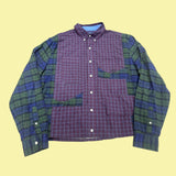Reworked Plaid Shirt