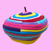 T-Shirt Strip Beret