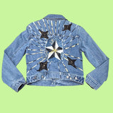 Painted Star Jean Jacket