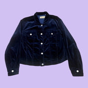 Velvet Patchworked Jacket